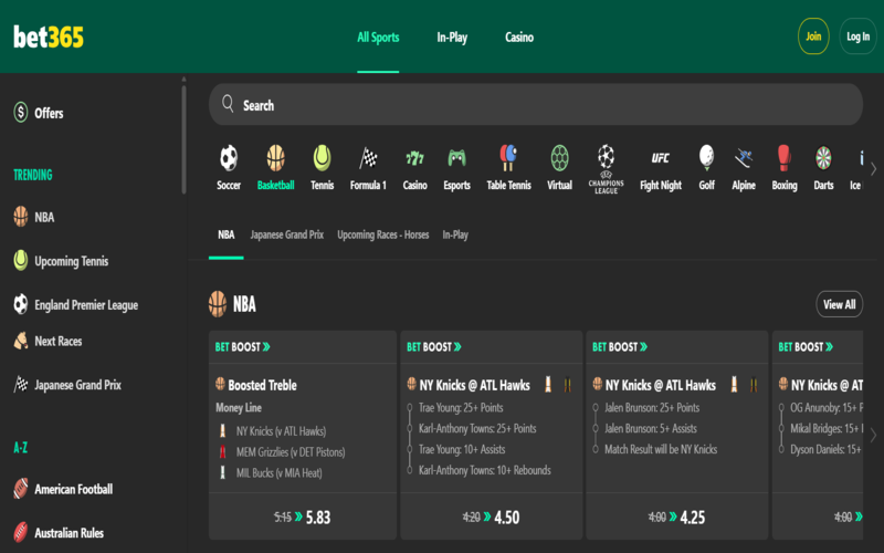 Bet365：全球知名品牌，三公游戏的顶级体验